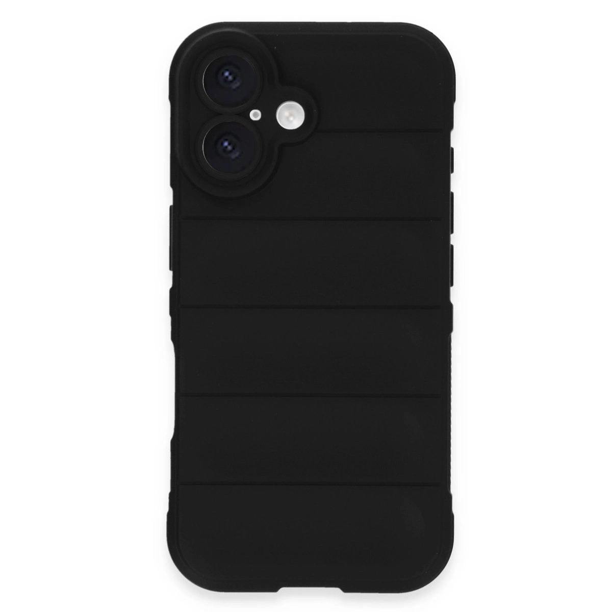 Apple İphone 16 Plus Kılıf Optimum Silikon - Siyah