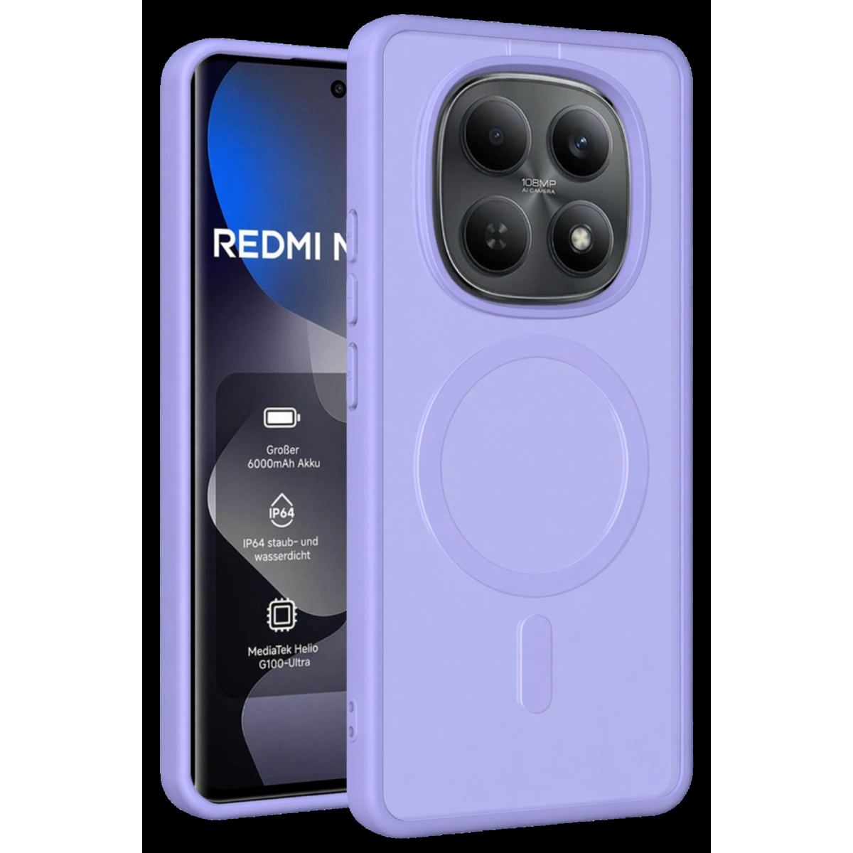 Joko Xiaomi Redmi Note 15 4g Jota Magsafe Kapak - Lila