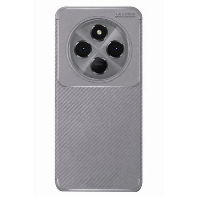 Xiaomi Redmi 14c Kılıf Auto Focus Karbon Kapak - Gri