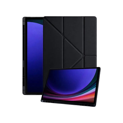 Samsung Galaxy Tab A11 Kalemlikli Mars Tablet Kılıfı - Siyah
