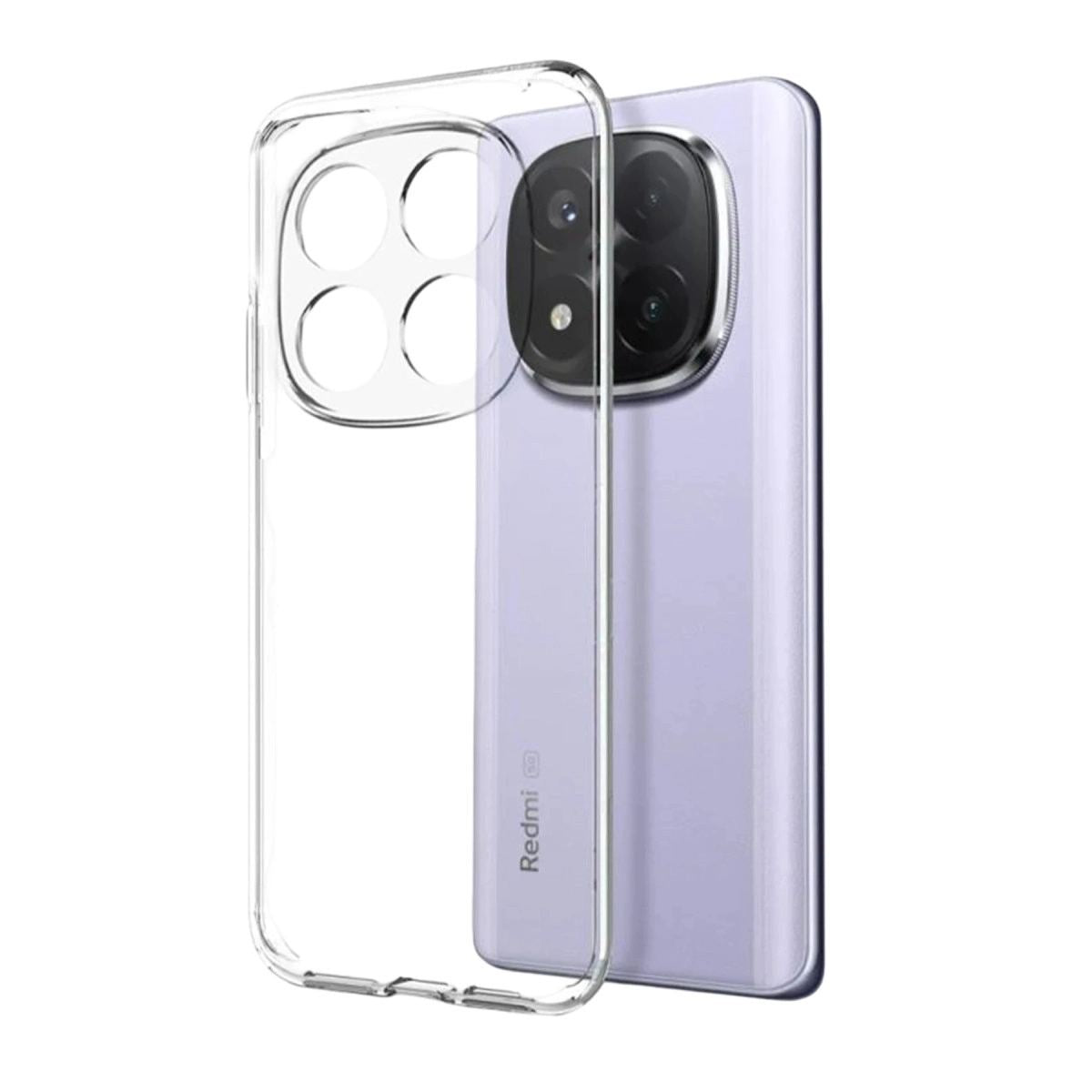 Xiaomi Redmi Note 15 Pro 5g Lüx Şeffaf Silikon - Şeffaf