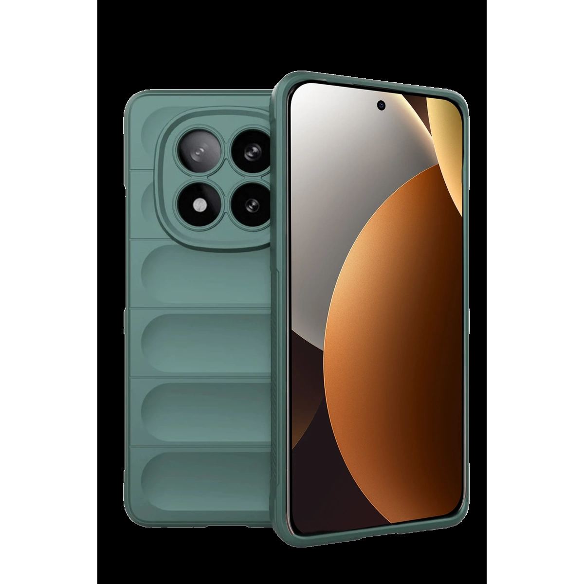 Xiaomi Redmi Note 15 Pro 5g Optimum Silikon - Koyu Yeşil