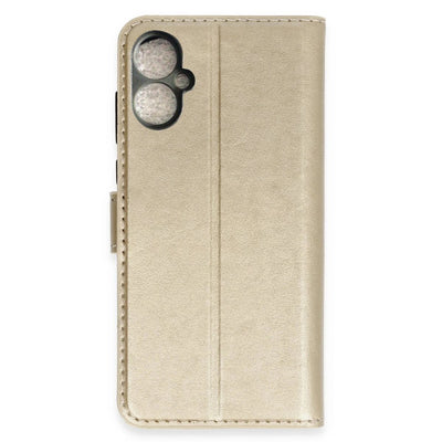 Tecno Spark 9 Pro Trend S Plus Kapaklı Kılıf - Gold