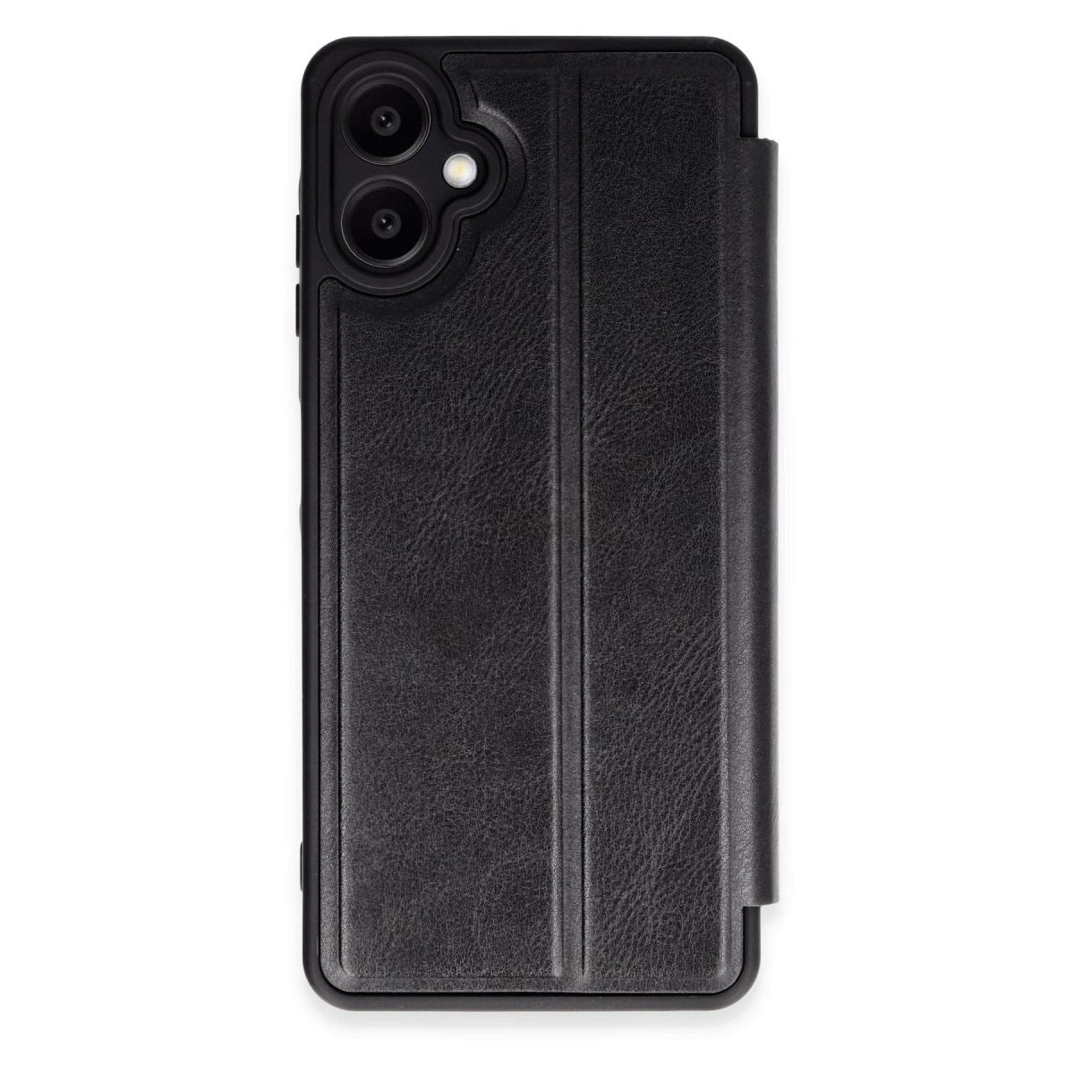 Samsung Galaxy A06 Kılıf Flip Cover - Siyah