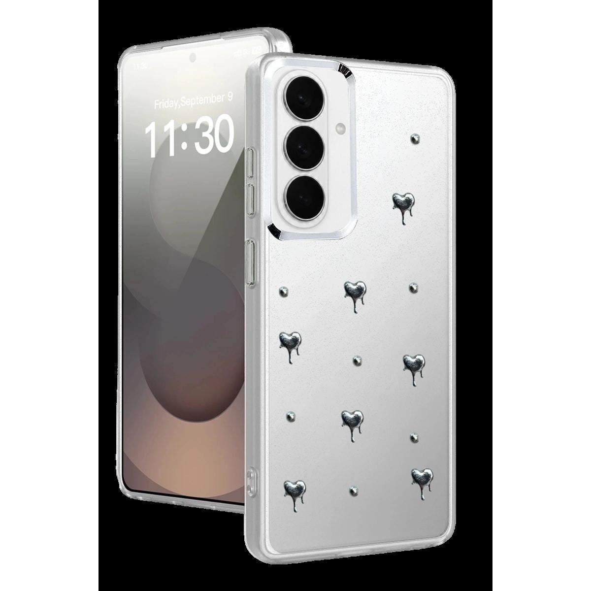 Samsung Galaxy S26 Fiyonk Desenli Kapak - Desen 1