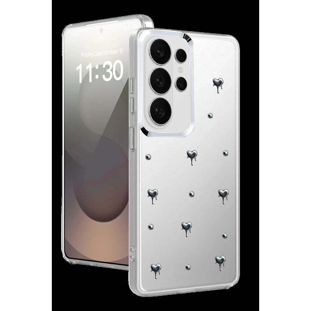 Samsung Galaxy S26 Ultra Fiyonk Desenli Kapak - Desen 1