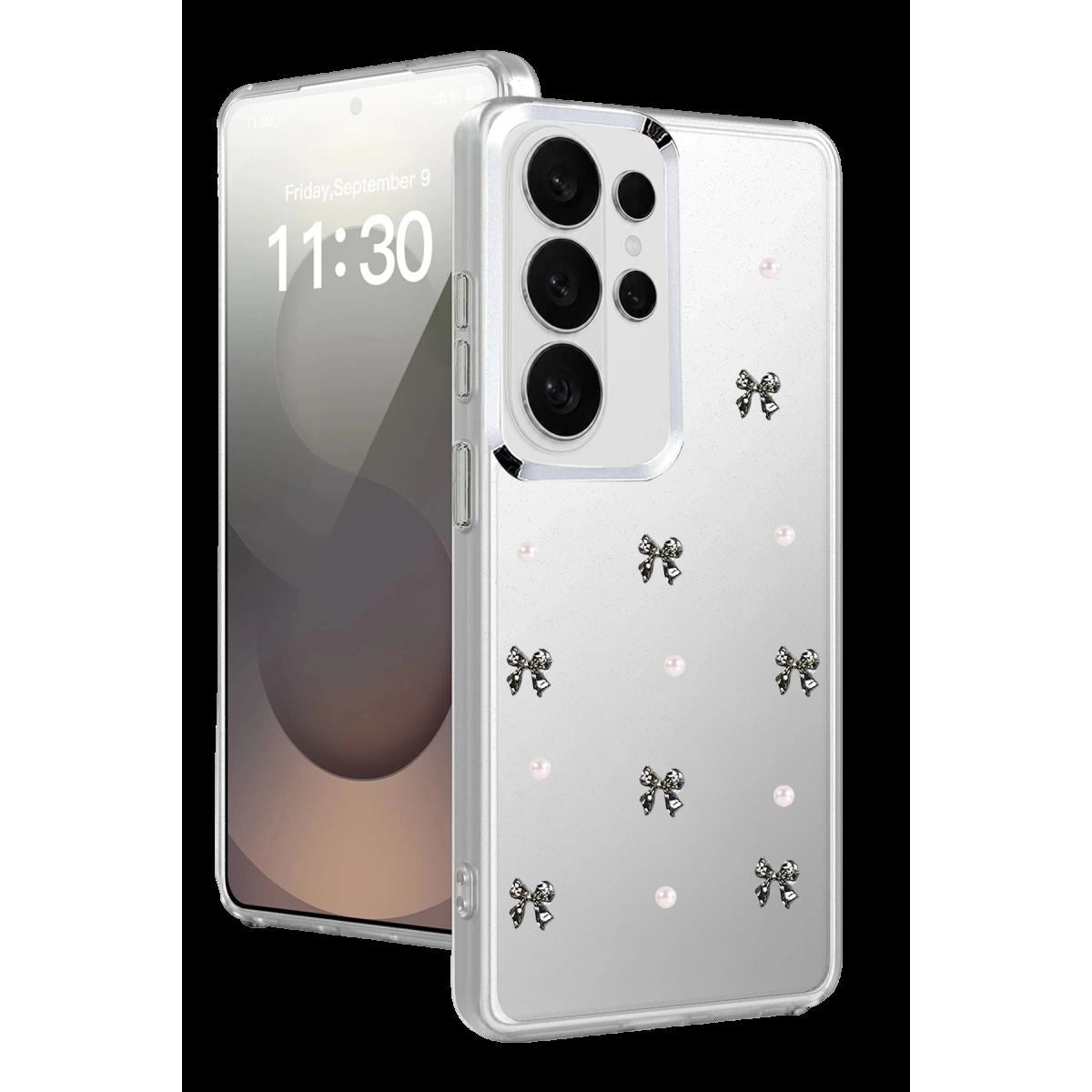 Samsung Galaxy S26 Ultra Fiyonk Desenli Kapak - Desen 8