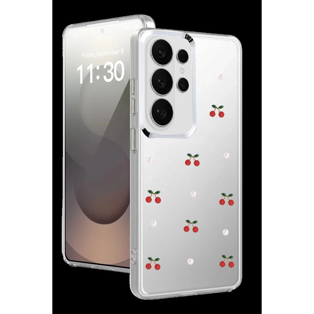 Samsung Galaxy S26 Ultra Fiyonk Desenli Kapak - Desen 9