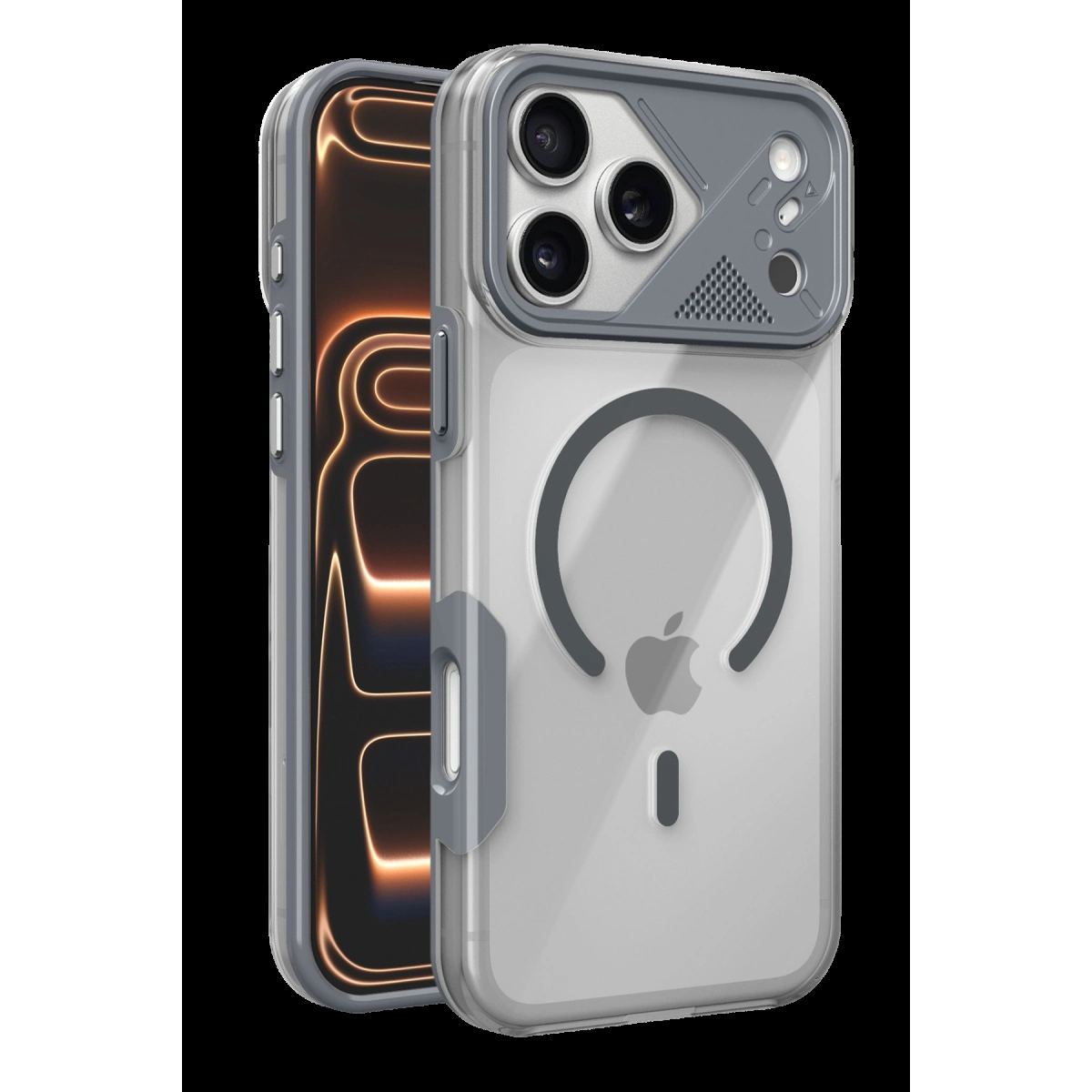 Joko Apple İphone 17 Pro Max Zinko Magsafe Kapak - Titan Gri