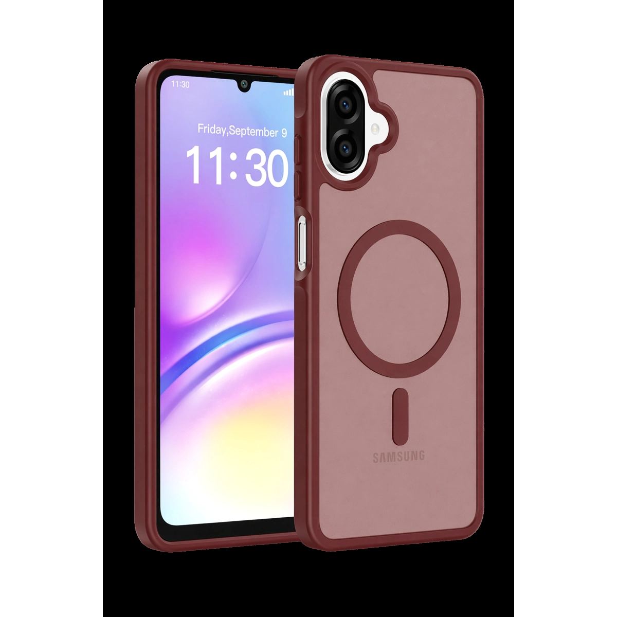 Joko Samsung Galaxy A07 4g Jota Magsafe Kapak - Bordo