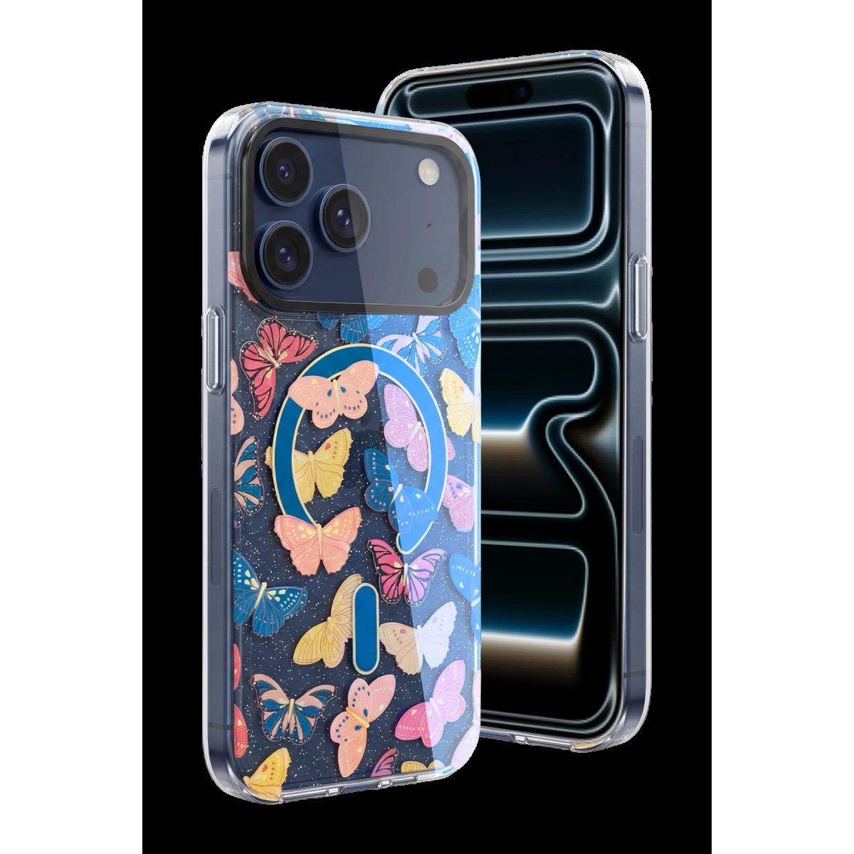 Onegif Apple İphone 17 Pro Max Desina Magsafe Kapak - Desen 5