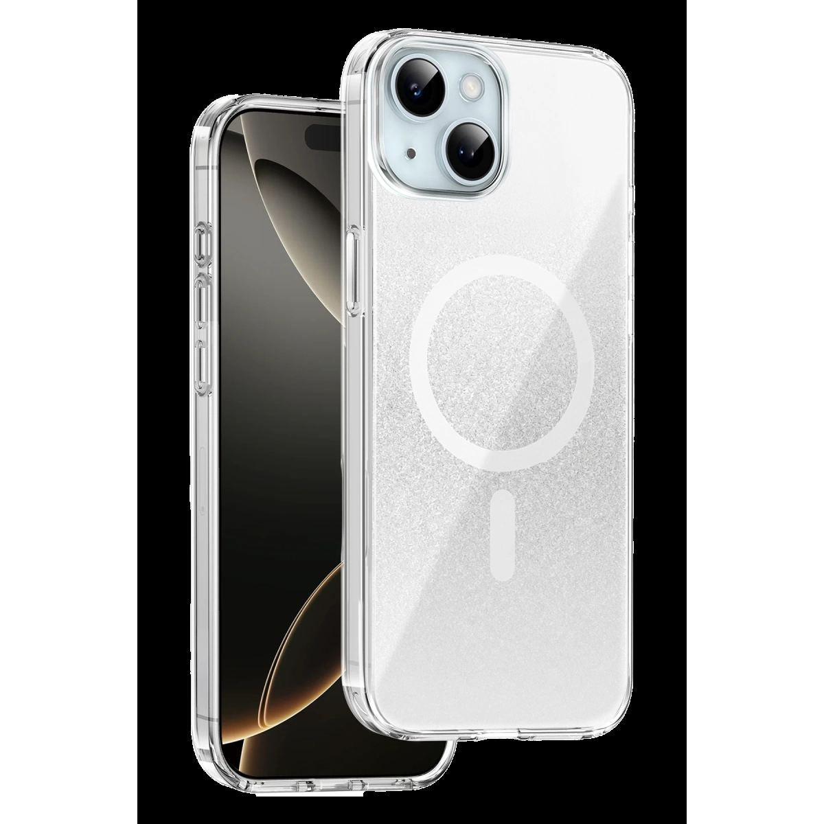 Onegif Apple İphone 14 Sora Simli Magsafe Kapak - Beyaz