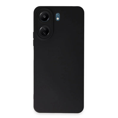 Xiaomi Redmi 13c Kılıf Nano İçi Kadife Silikon - Siyah
