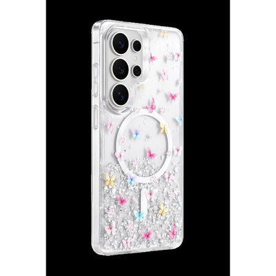 Onegif Samsung Galaxy S26 Ultra Misk Simli Magsafe Kapak - Desen 4