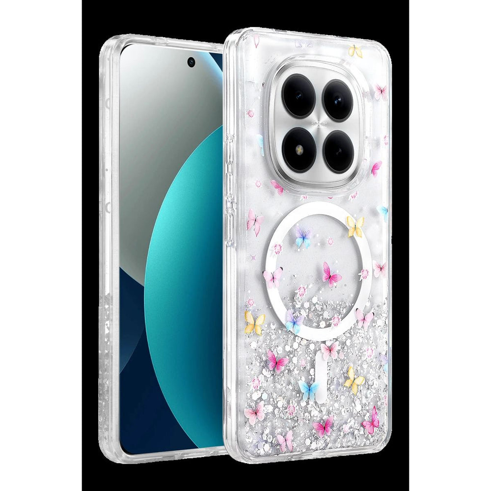 Onegif Xiaomi Redmi Note 15 Pro 5g Misk Simli Magsafe Kapak - Desen 4