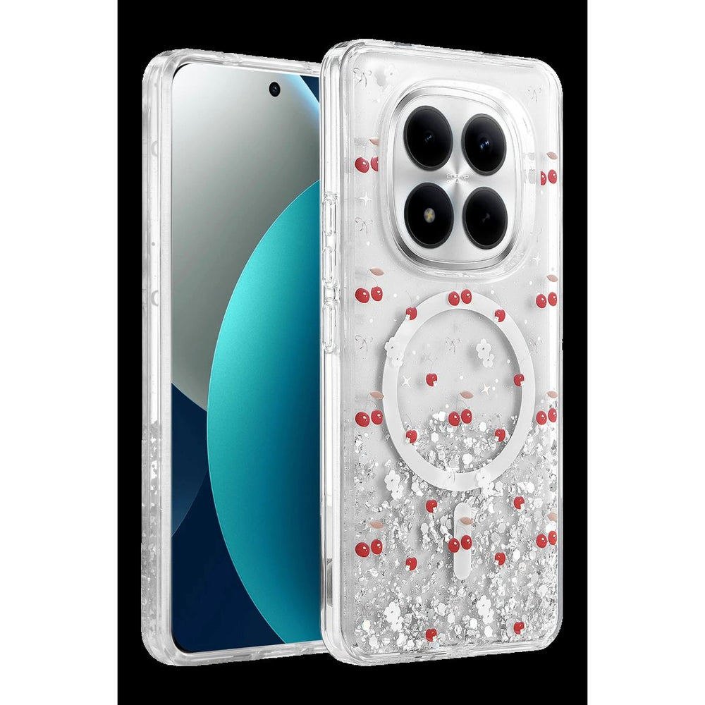 Onegif Xiaomi Redmi Note 15 4g Misk Simli Magsafe Kapak - Desen 5