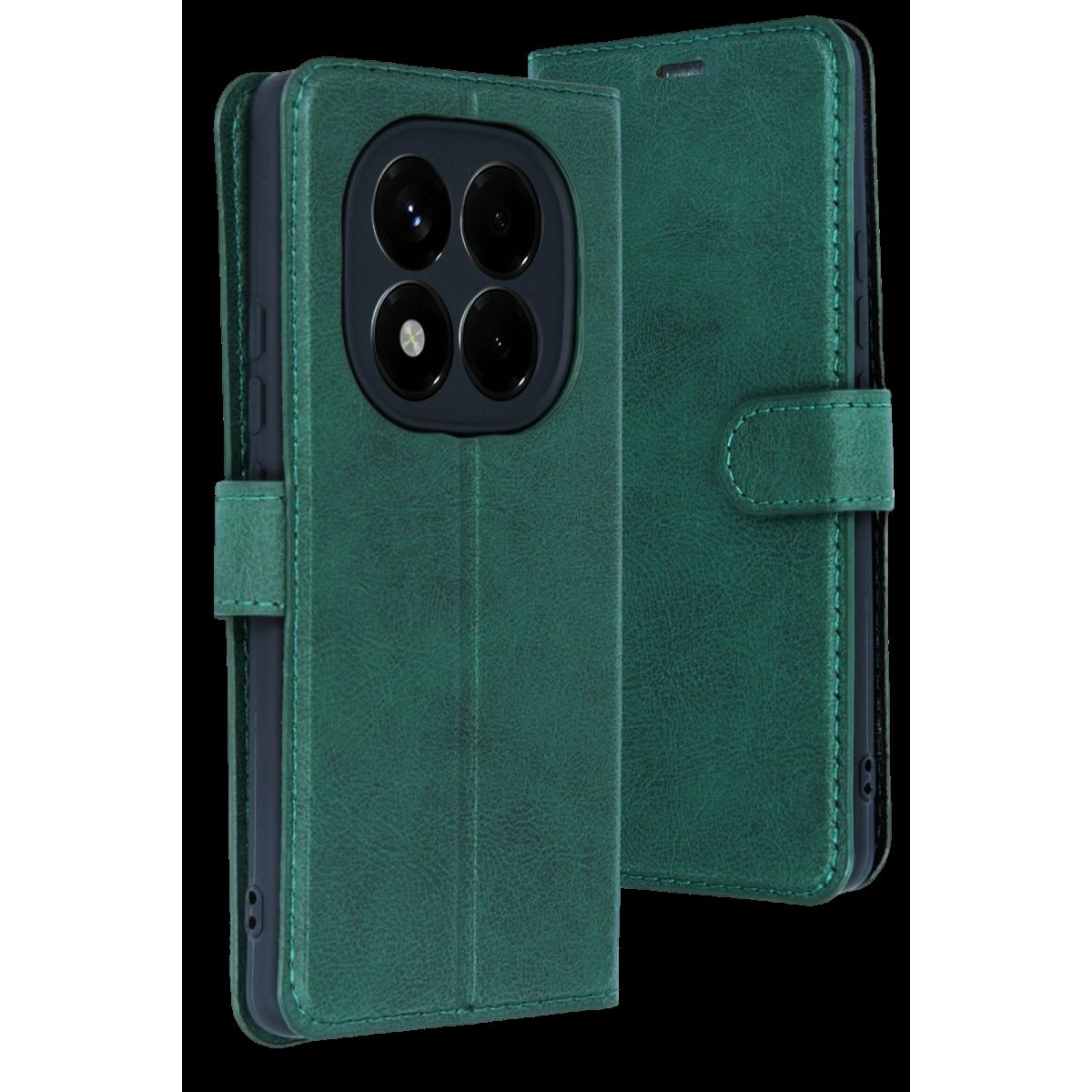 Xiaomi Redmi Note 15 4g Trend S Plus Kapaklı Kılıf - Yeşil