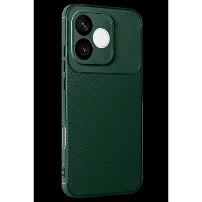 Huawei Honor 600 Lite Auto Focus Karbon Kapak - Koyu Yeşil