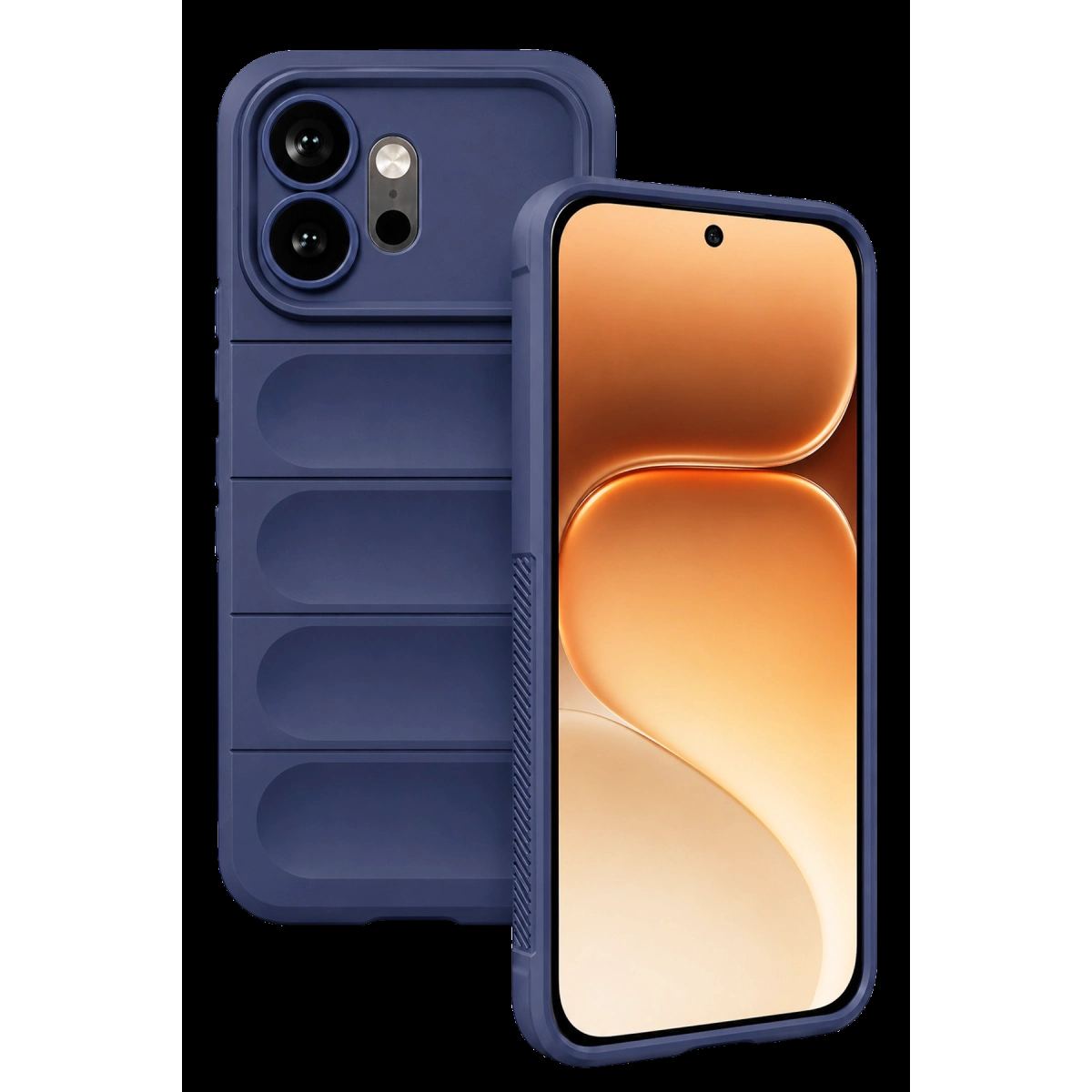 Huawei Honor 600 Optimum Silikon - Lacivert