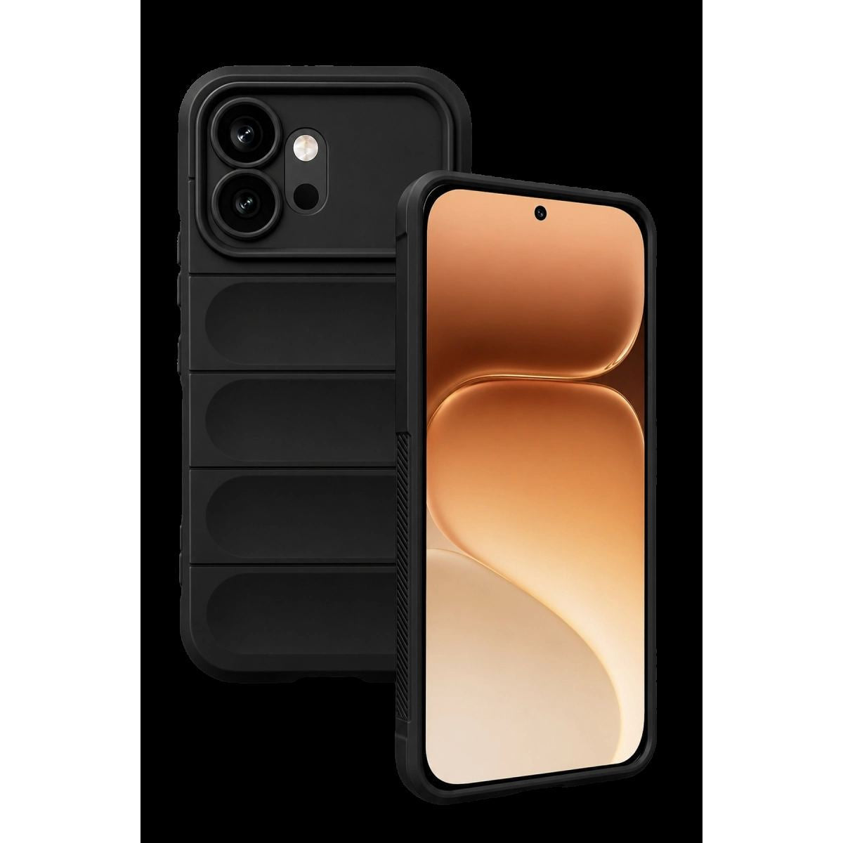 Huawei Honor 600 Optimum Silikon - Siyah