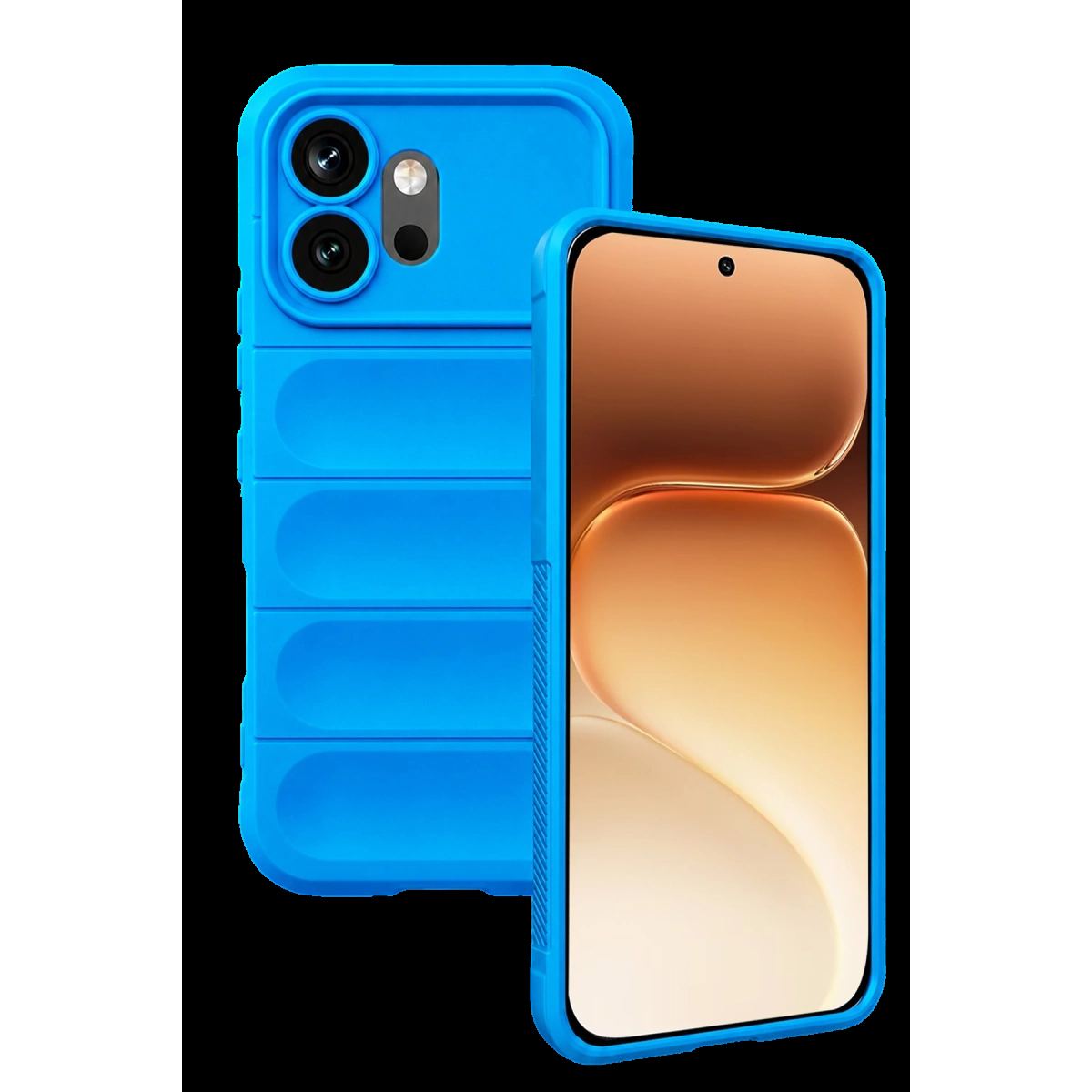 Huawei Honor 600 Optimum Silikon - Sky Blue