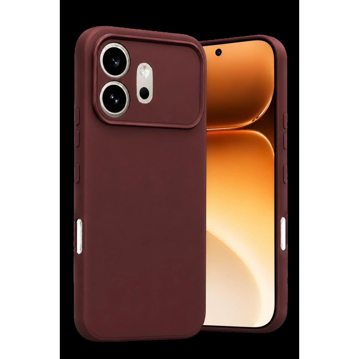 Newface Huawei Honor 600 First Silikon - Bordo