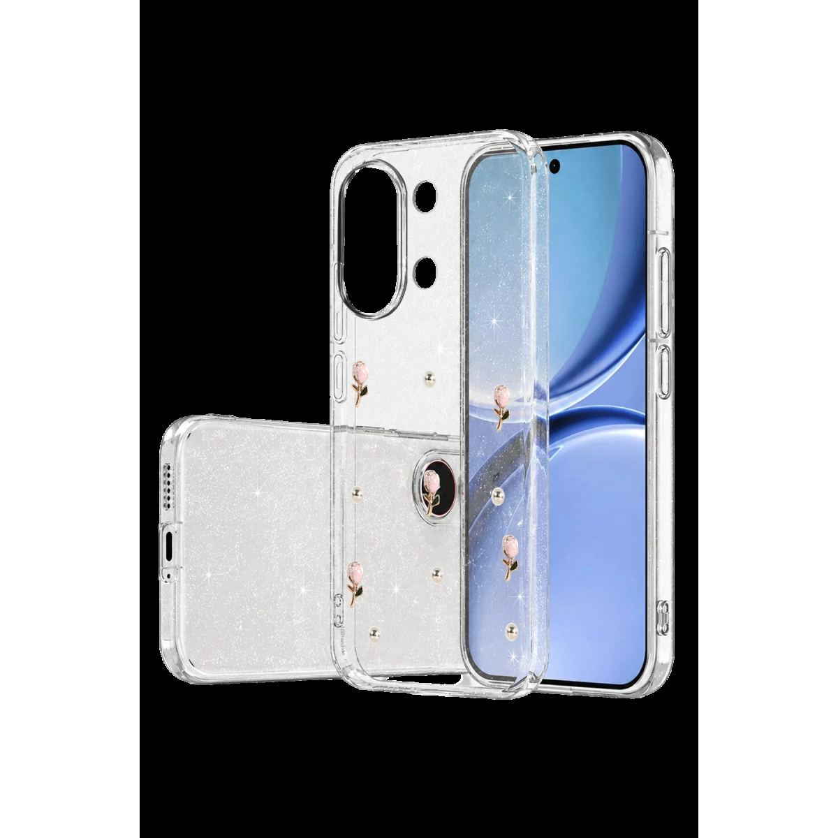 Newface Xiaomi Poco X8 Pro Max Fiyonk Desenli Kapak - Desen 6