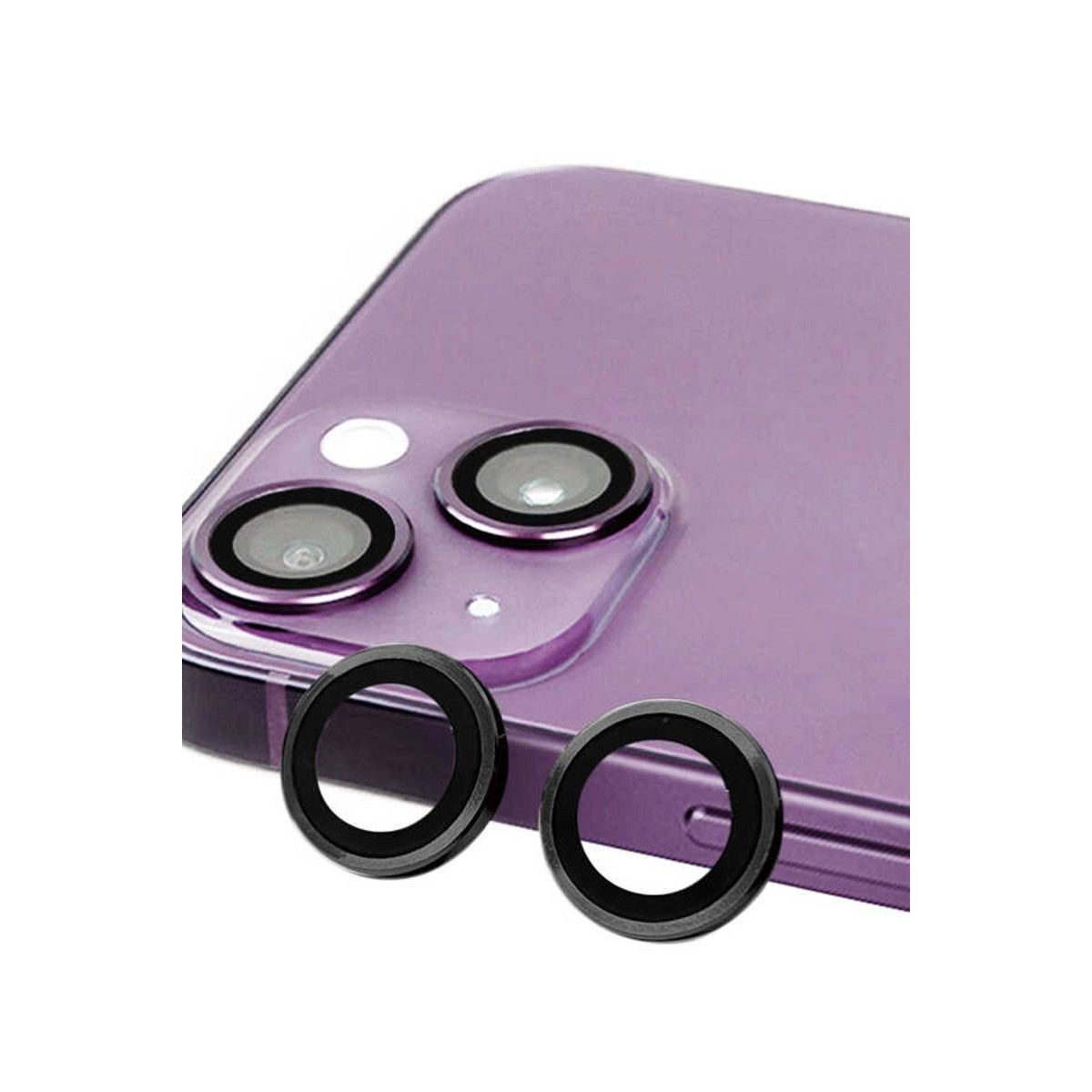Apple İphone 14 Raze Metal Kamera Lens - Siyah