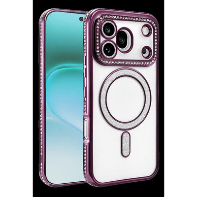 Huawei Honor 600 Pro Joke Simli Magneticsafe Kılıf - Derin Mor