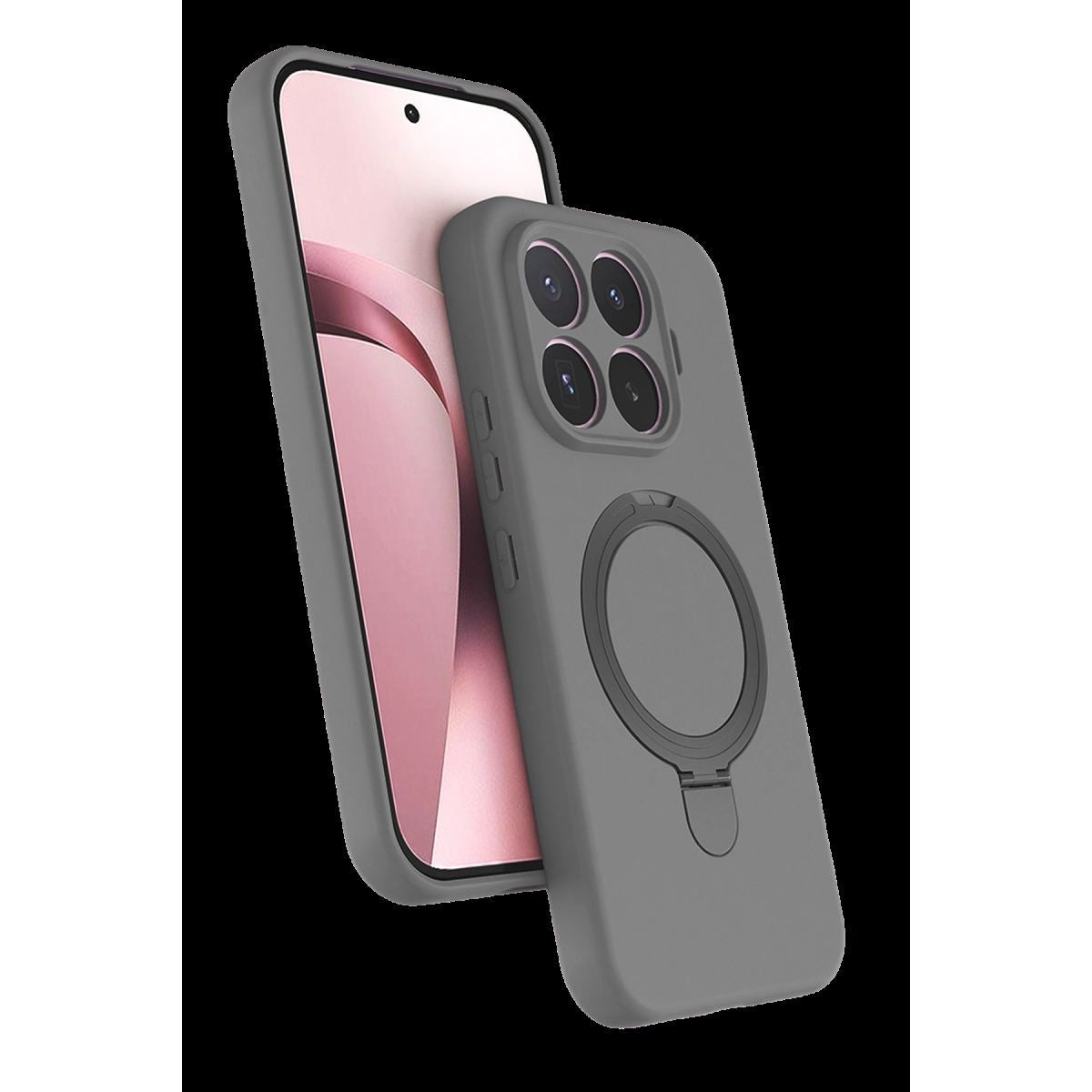 Newface Xiaomi Mi 17t Regal Magsafe Standlı Kapak - Titan Gri