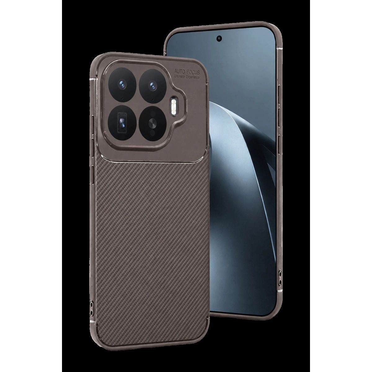 Xiaomi Mi 17t Auto Focus Karbon Kapak - Gri