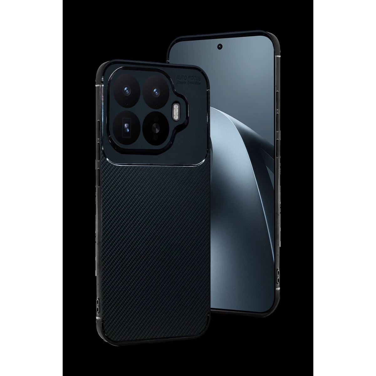 Xiaomi Mi 17t Auto Focus Karbon Kapak - Siyah