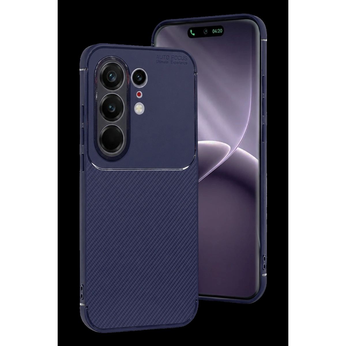 Tecno Camon 50 Pro 5g Auto Focus Karbon Kapak - Lacivert
