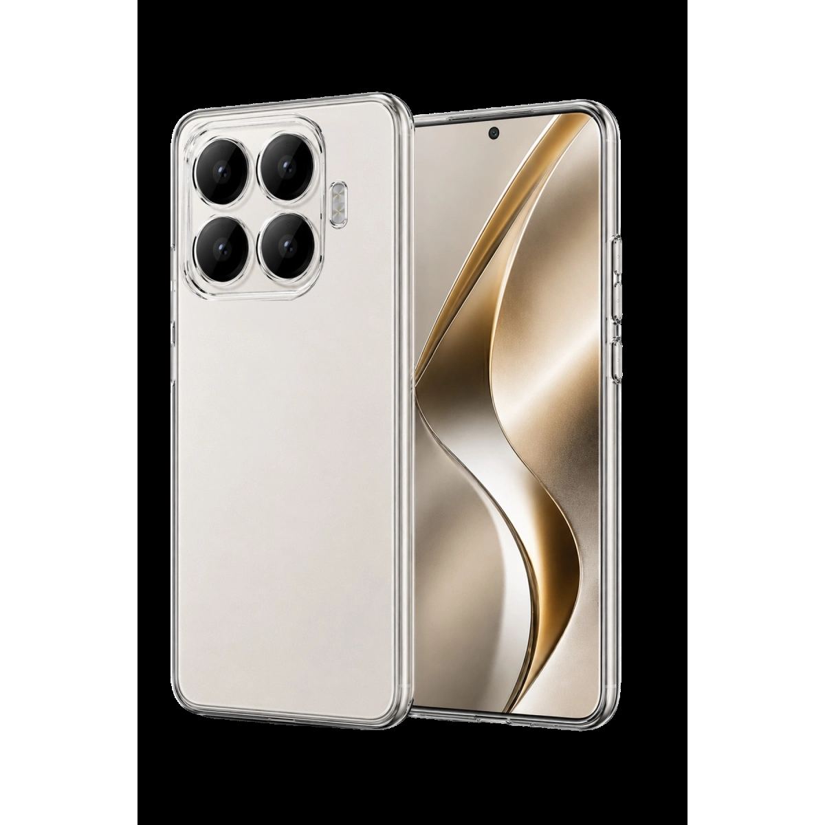 Xiaomi Mi 17t Pro Lüx Şeffaf Silikon - Şeffaf