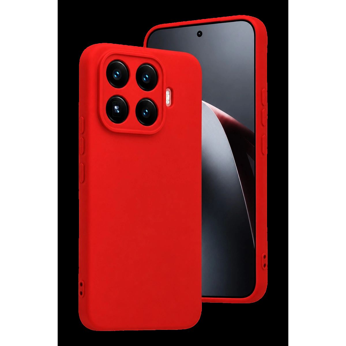 Xiaomi Mi 17t Pro First Silikon - Kırmızı