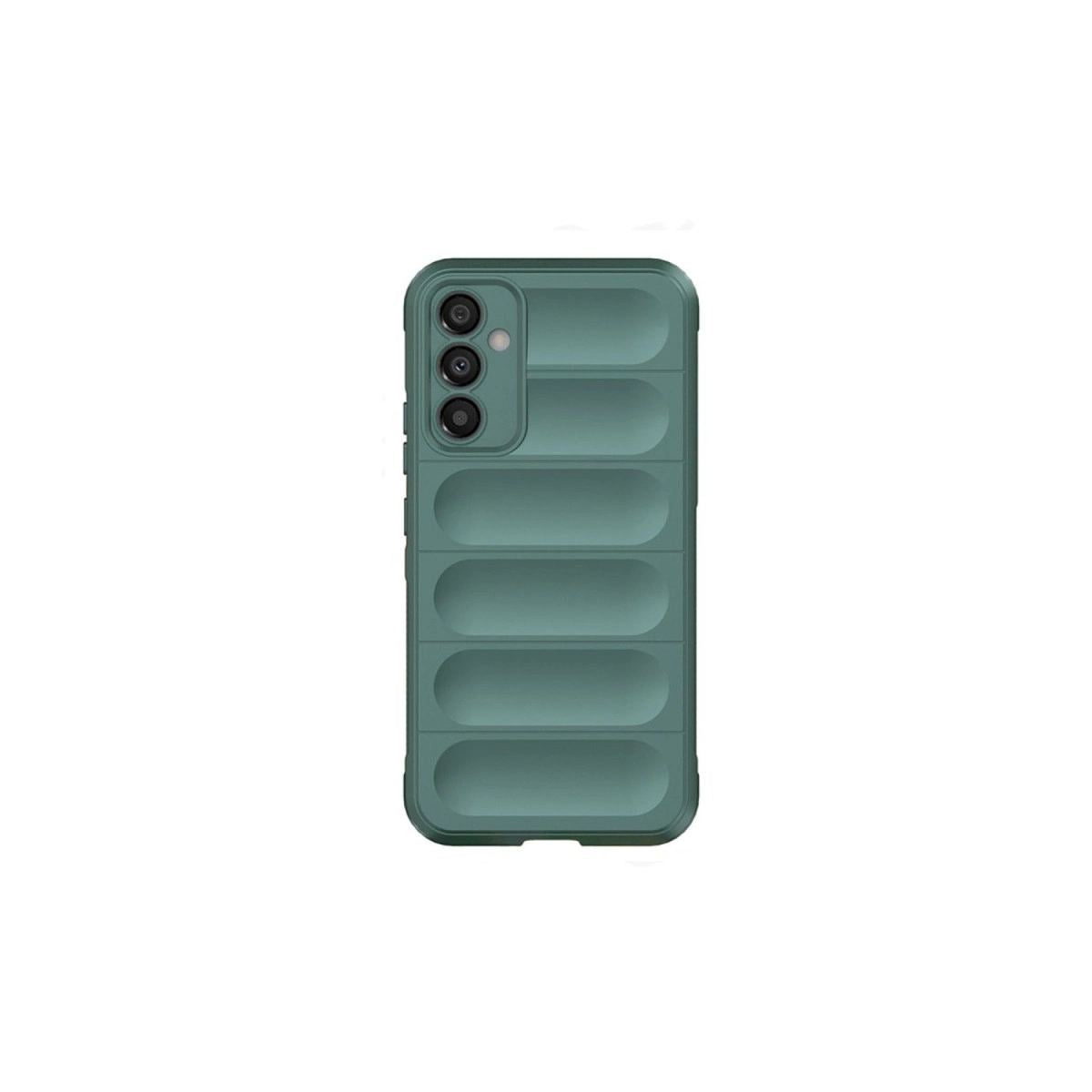 Samsung Galaxy A16 5g Kılıf Optimum Silikon - Koyu Yeşil