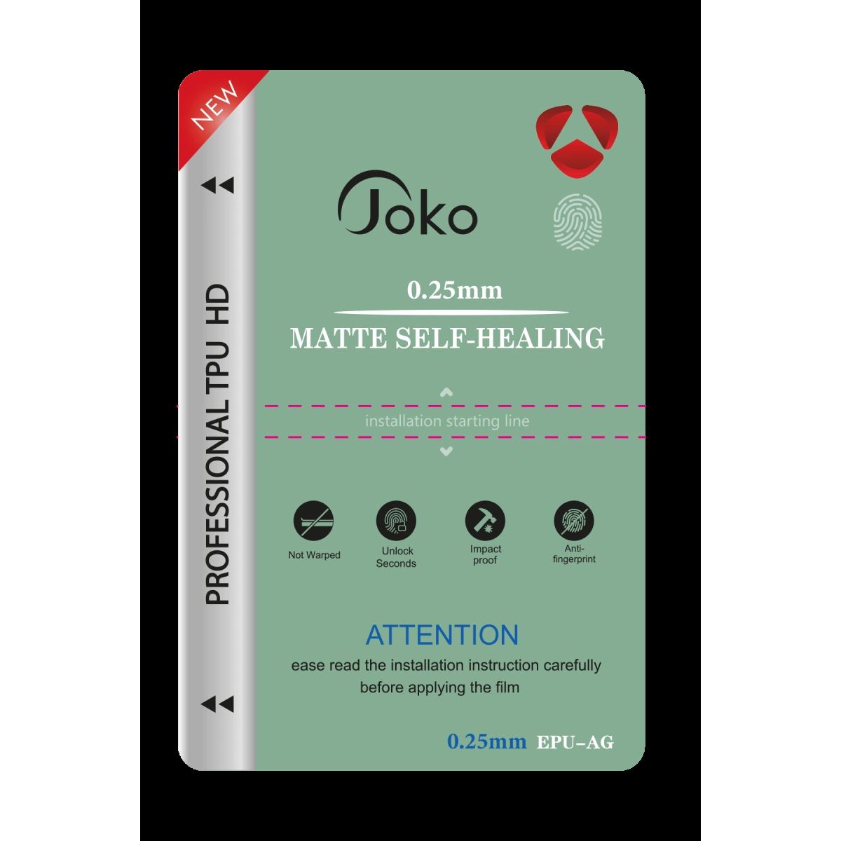 Joko Tpu 0.25mm Hd Makine Auto Repair Mat Ekran Koruyucu
