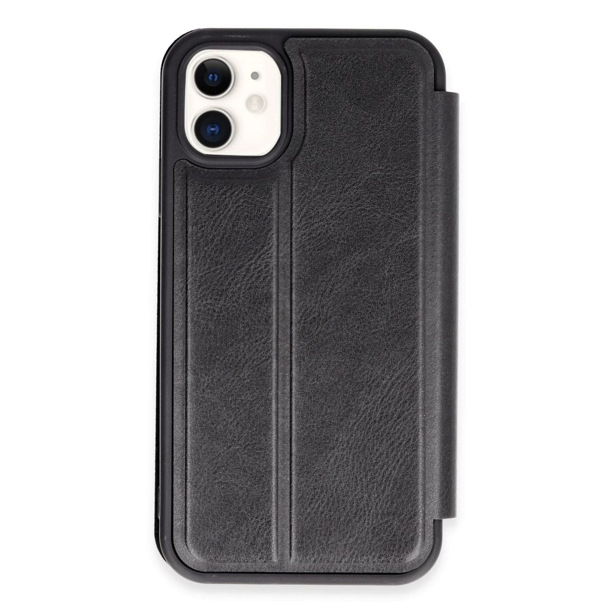 Apple İphone 11 Kılıf Flip Cover - Siyah