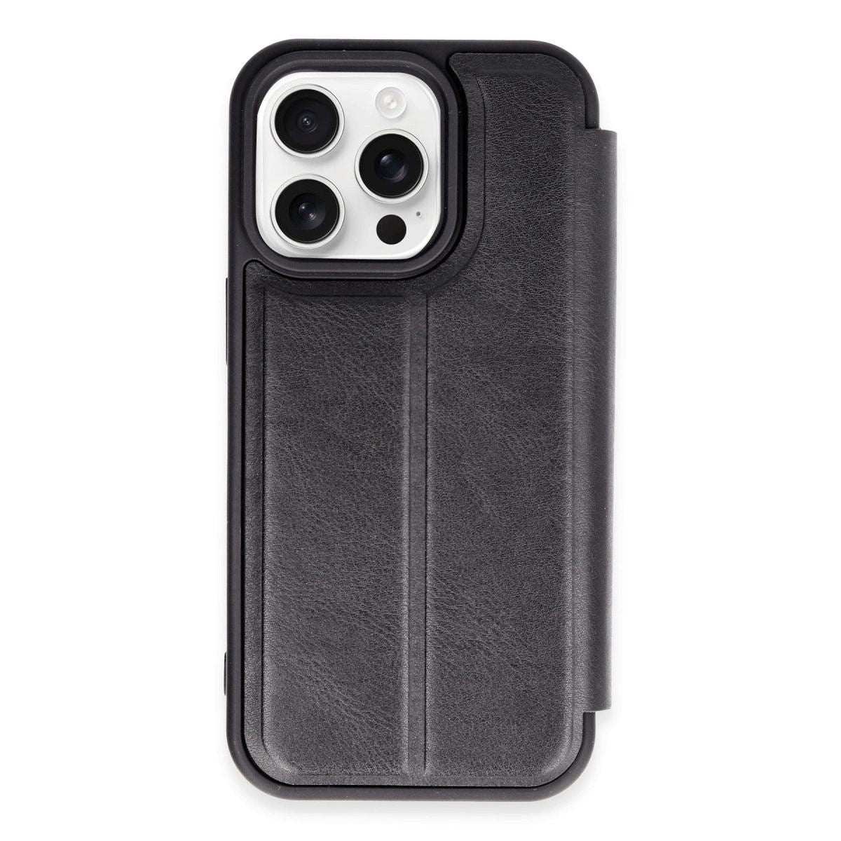 Apple İphone 14 Pro Kılıf Flip Cover - Siyah