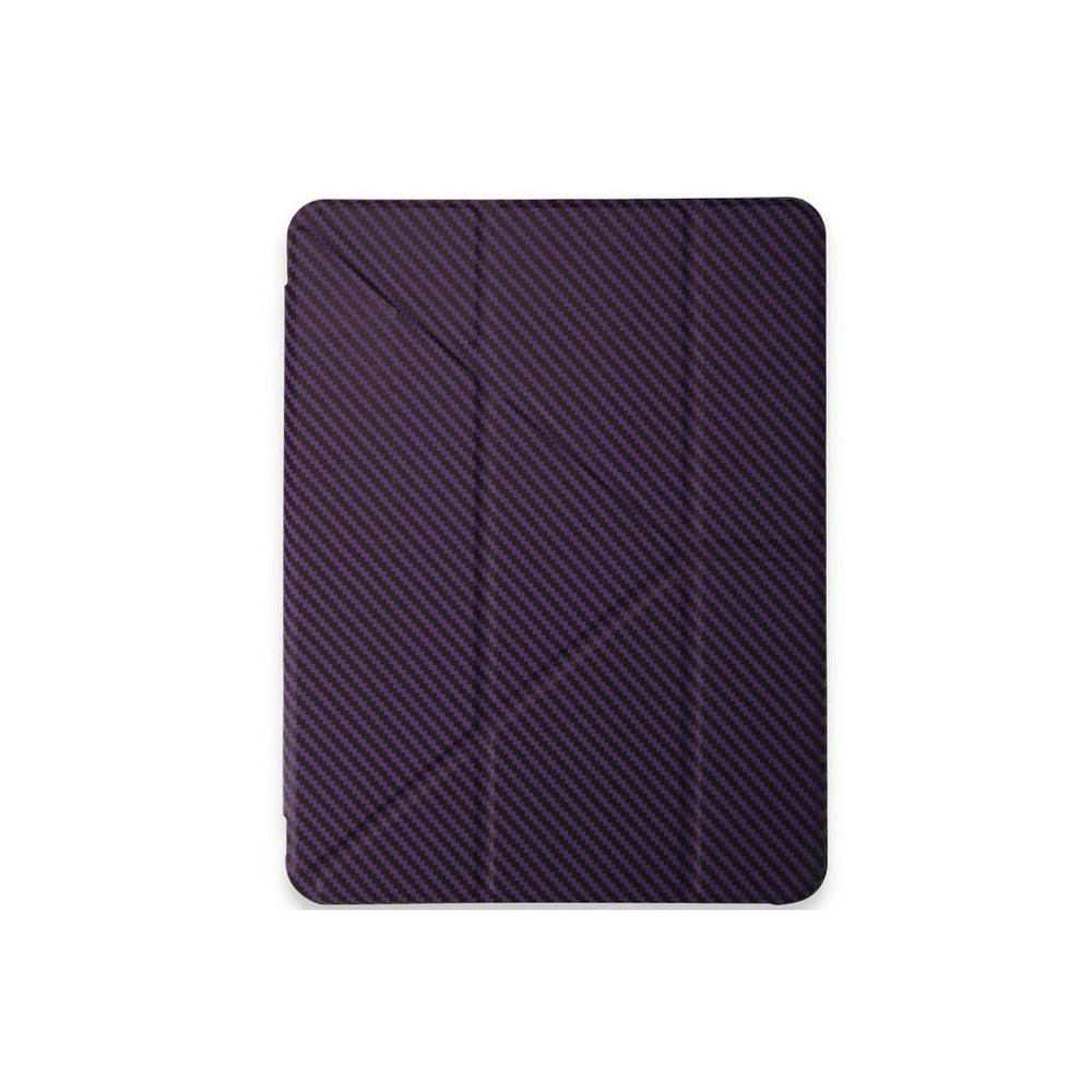 Apple İpad Pro 11 (2024) Kılıf Color Karbon Tablet Kılıfı - Derin Mor