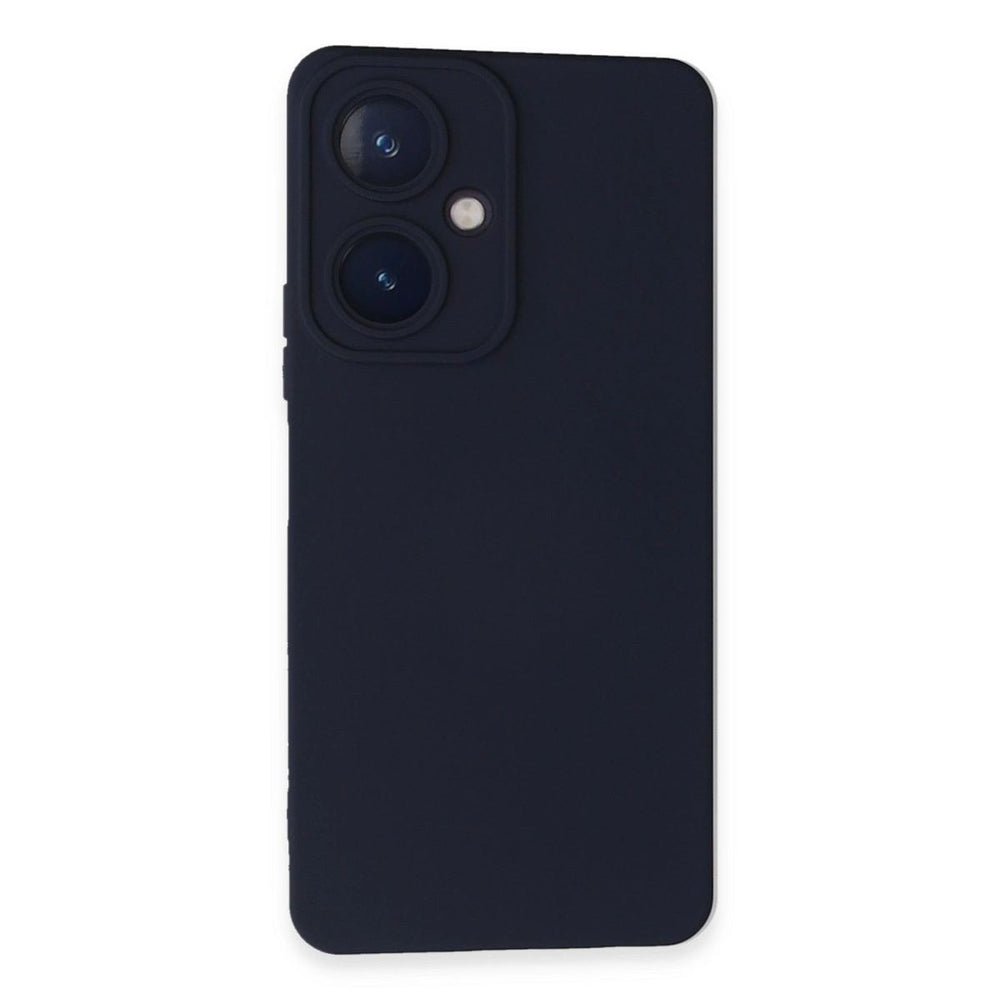Vivo Y27 Kılıf Nano İçi Kadife Silikon - Lacivert