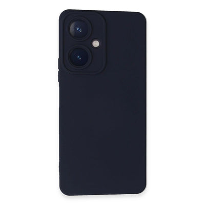 Vivo Y27 Kılıf Nano İçi Kadife Silikon - Lacivert
