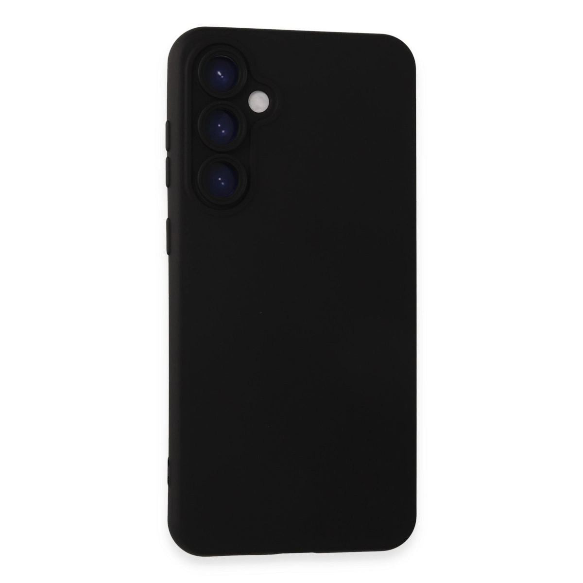 Samsung Galaxy S24 Kılıf Nano İçi Kadife Silikon - Siyah