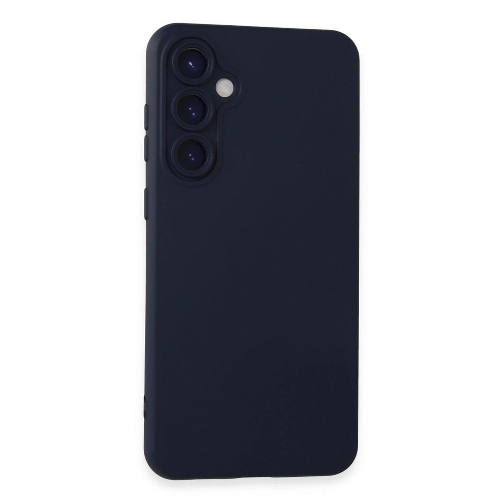 Samsung Galaxy S24 Kılıf Nano İçi Kadife Silikon - Lacivert