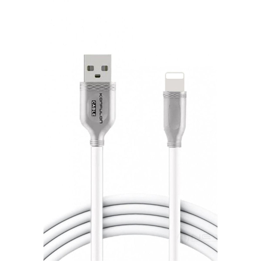 S48 Lightning Kablo İphone Uyumlu 1m 3a - Beyaz
