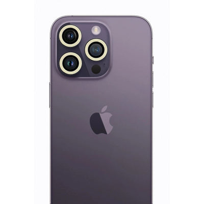 Apple İphone 13 Pro Max Neon Fosforlu Kamera Lens - Beyaz