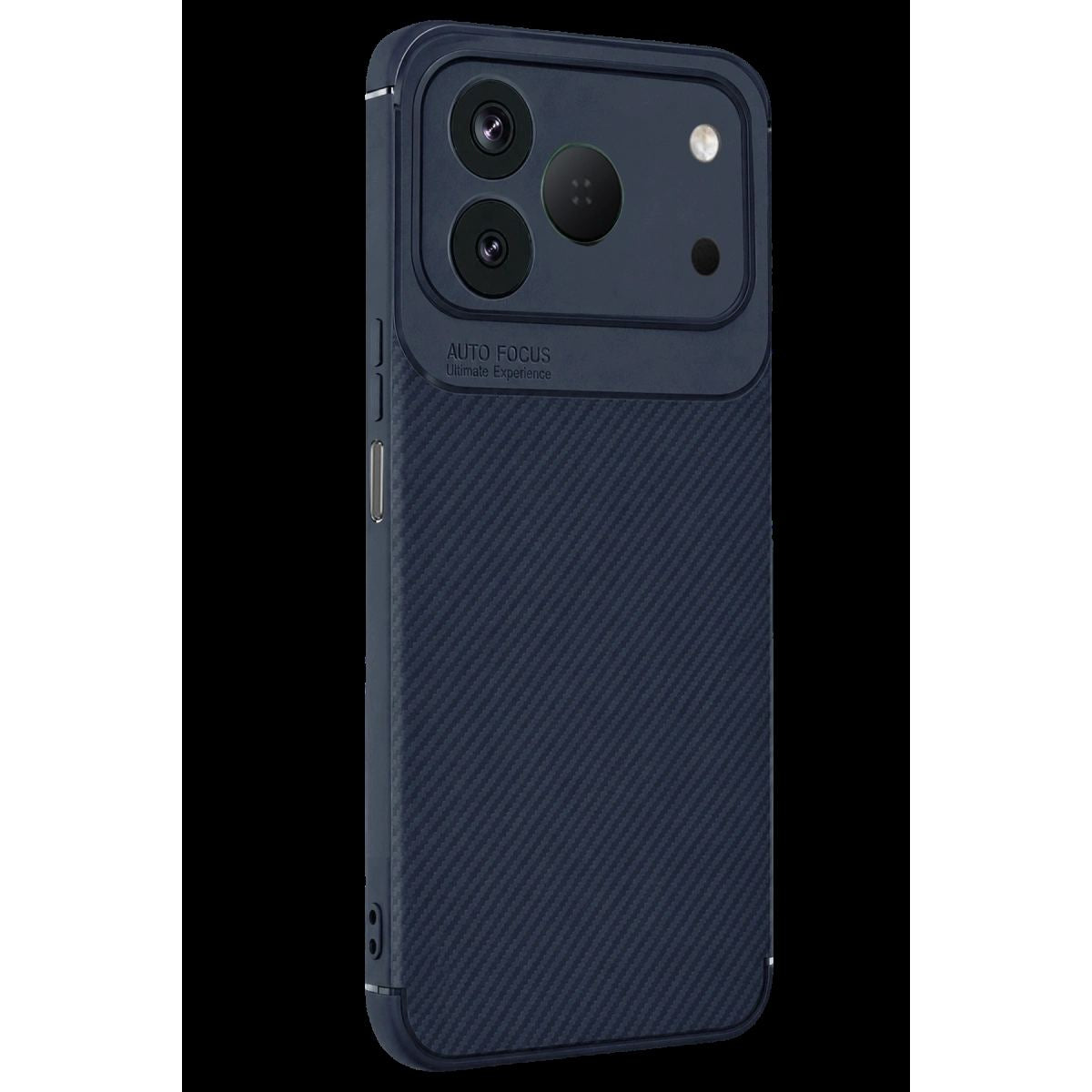 Newface Tecno Spark 50 4g Auto Focus Karbon Kapak - Lacivert