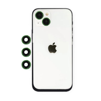 Apple İphone 14 Shine Kamera Lens - Yeşil