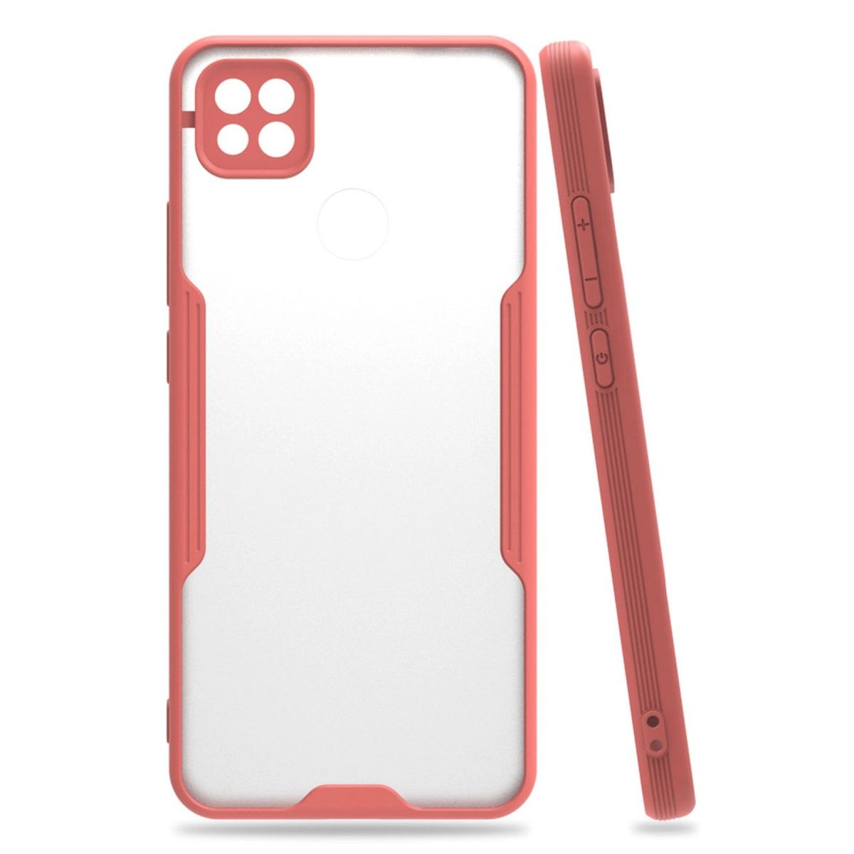 Xiaomi Redmi 9c Kılıf Platin Silikon - Pembe