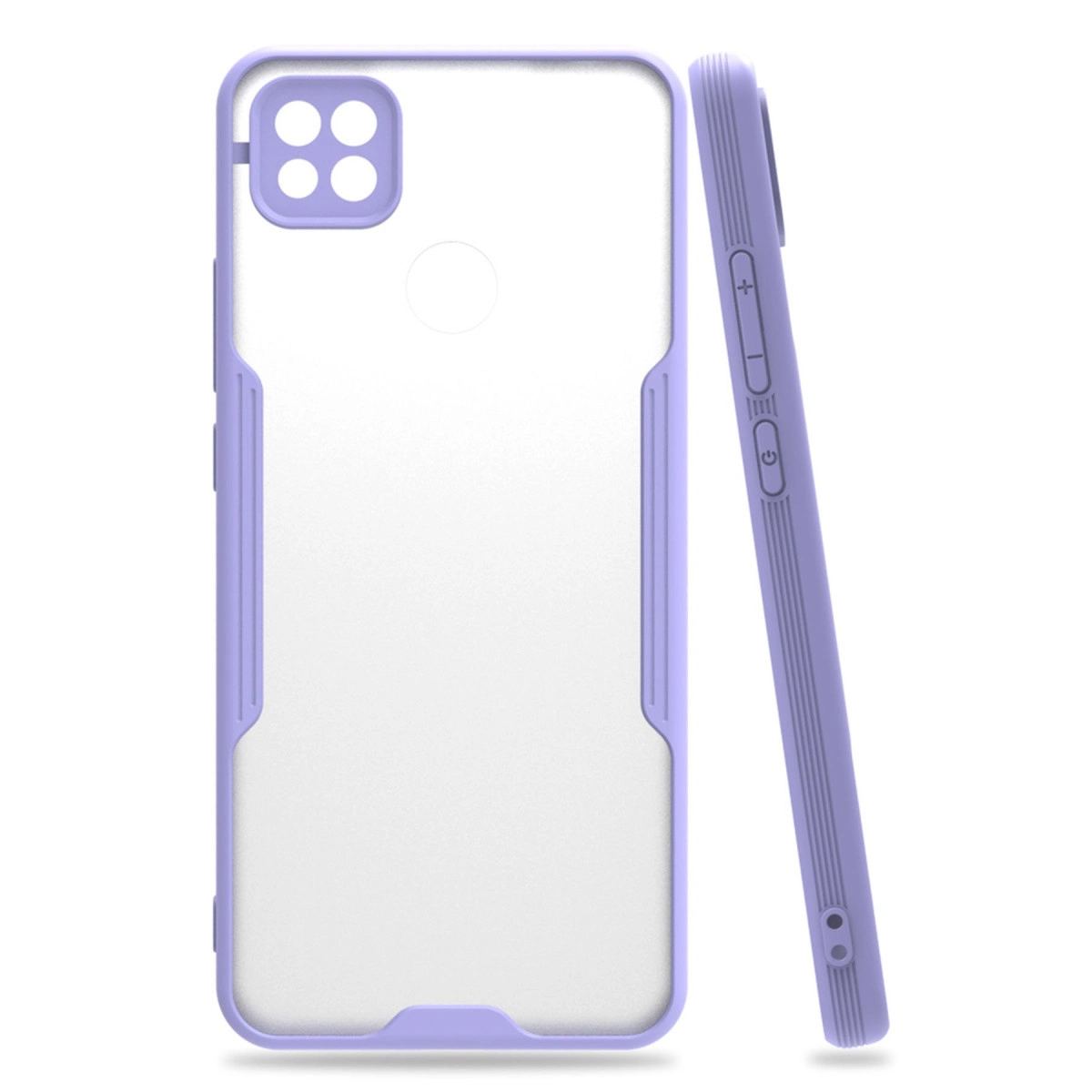 Xiaomi Redmi 9c Kılıf Platin Silikon - Lila